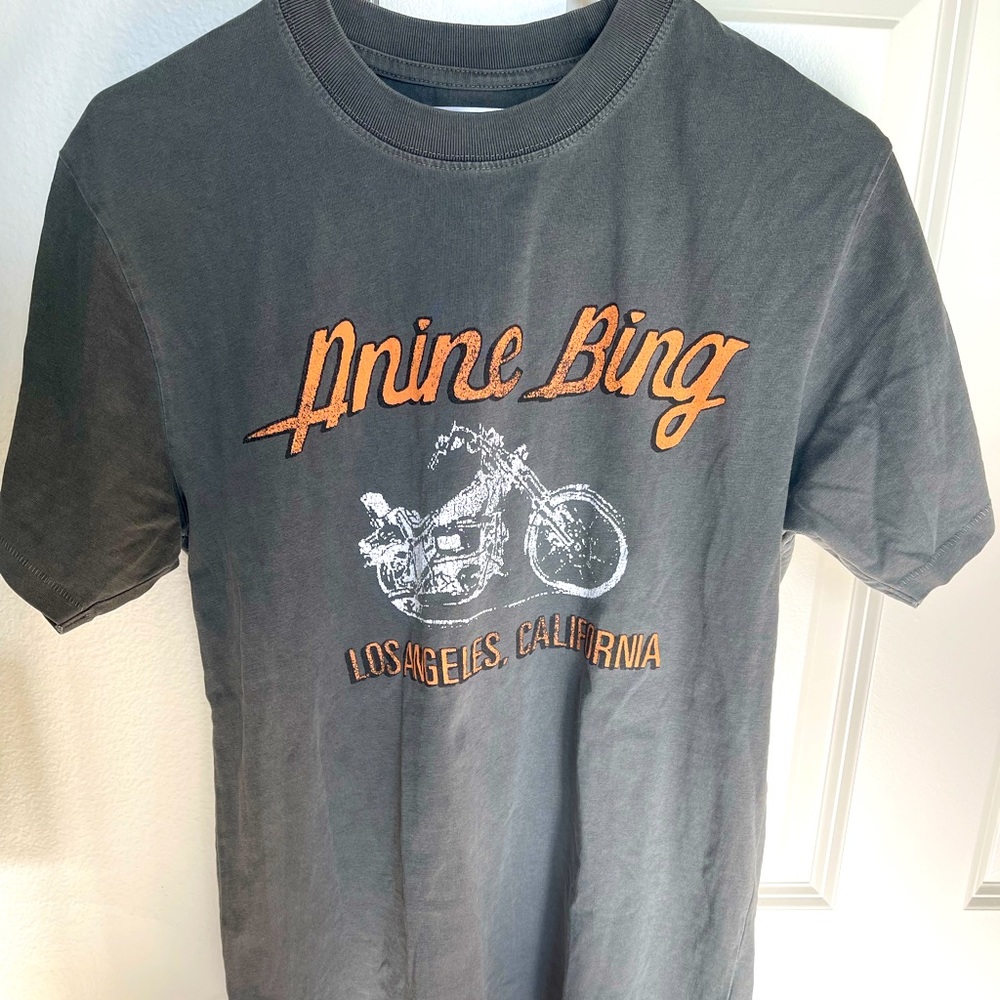 Anine Bing motorcycle lili tee